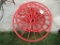 Restored Buggy Box & Seat with Four Buggy Wheels