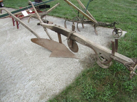 Wooden Beam Walking Plow