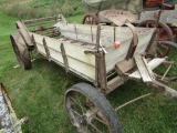 Four Wheel Manure Spreader, Good Cond. Believed to be MN