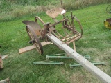 IH Sulky Plow with Coulter and Pole