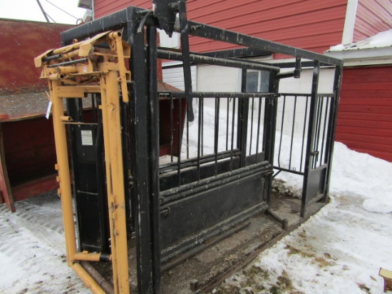 Very Good Heavy Duty Shop Built Squeeze Chute, For-Most Self Locking Head G