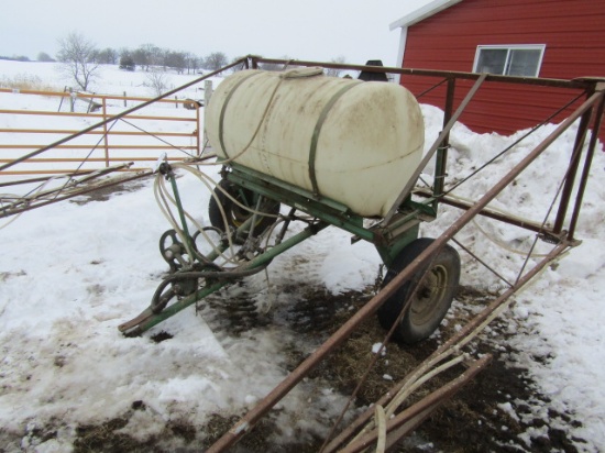 200 Gallon Crop Sprayer, 30 FT. Booms, PTO Pump