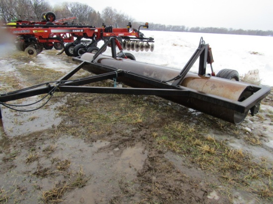 Harms Built 16 FT. Land Roller on Hydraulic Cart, 24 Inch Drum