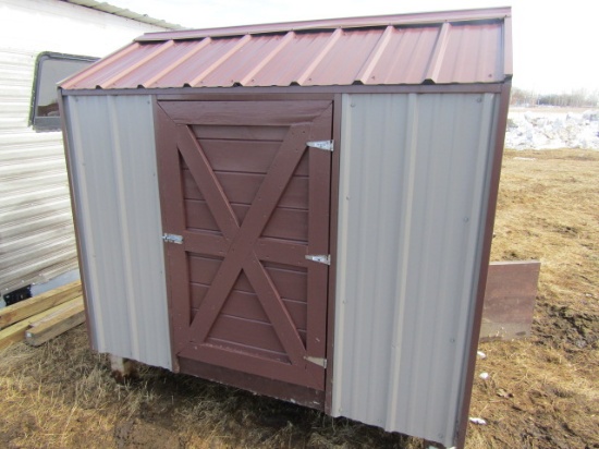 4 FT X 6 FT. Portable Chicken Coop with External Egg Tray