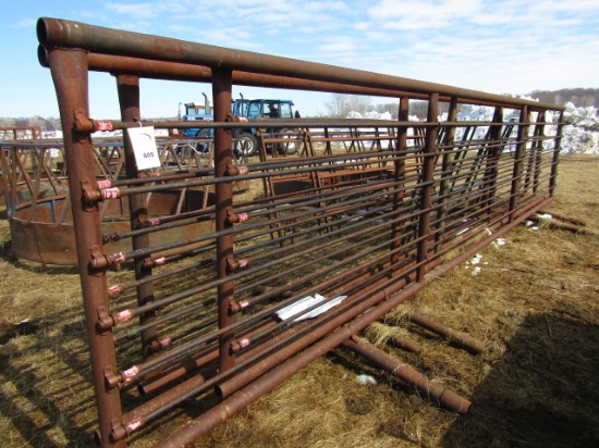 ( 4 ) 24 FT. Free Standing Corral Panels, Your Bid X 4