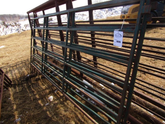 ( 3 ) 10 FT. Interlocking Corral Panels, Your Bid X 3