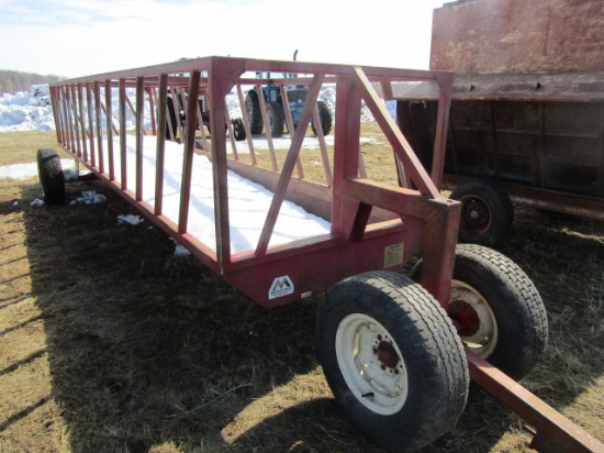 Notch 20 FT. Tricycle Front Bunk Feeder Wagon