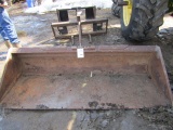 7 FT. Utility Bucket with Skid Loader Mountings