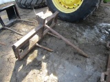 Round Bale Spear with Skid Loader Mountings