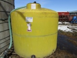 1500 Gallon Liquid Protein Tank with Pump and Overhead Fill Hose