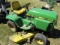 John Deere Model 322 Hydrostatic Lawn Tractor, 48 Inch Mower Deck, Rear Tow