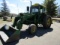 1966 John Deere Model 4020 Diesel Tractor, Power Shift, Good Firestone Deep