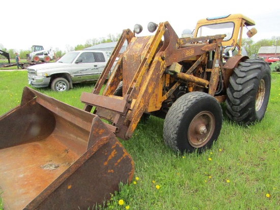 Minneapolis Moline UB Industrial Loader Tractor, Reverse Shuttle, Sells wit