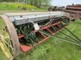 MM 11.5 FT. Single Disc Ground Lift Grain Drill on High Steel