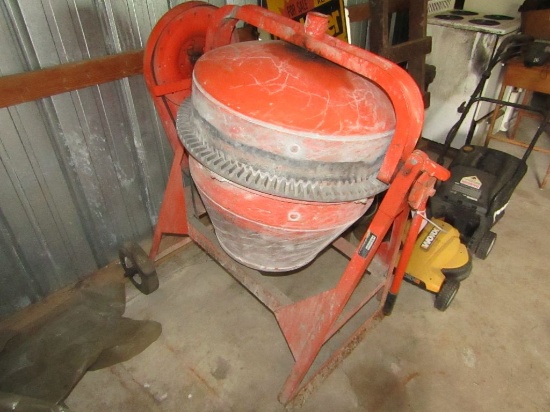 Good Portable Cement Mixer with Electric Motor