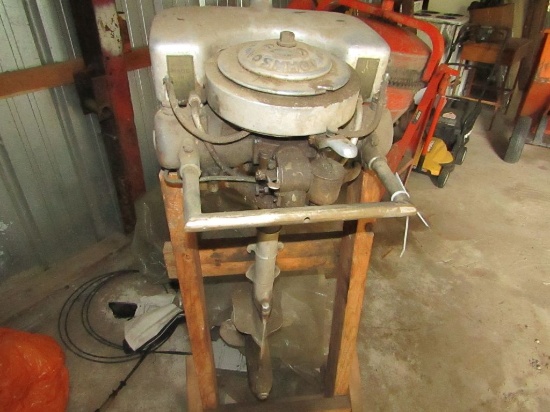 Johnson Two Cylinder Out Board Motor