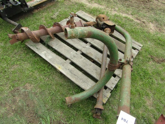 3 Point Post Auger with 8 Inch Auger