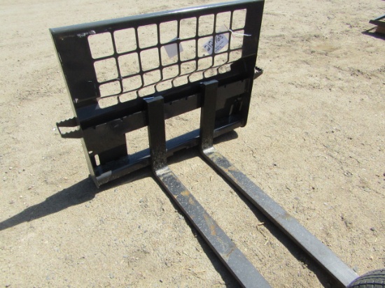 212-768. 48 Inch Skid Loader Pallet Forks, Taxable Item