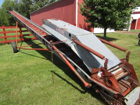 Kewanee 44 FT. PTO Elevator with Truck Hopper