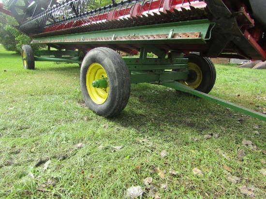 Header Trailer Made From John Deere Four Wheel Wagon