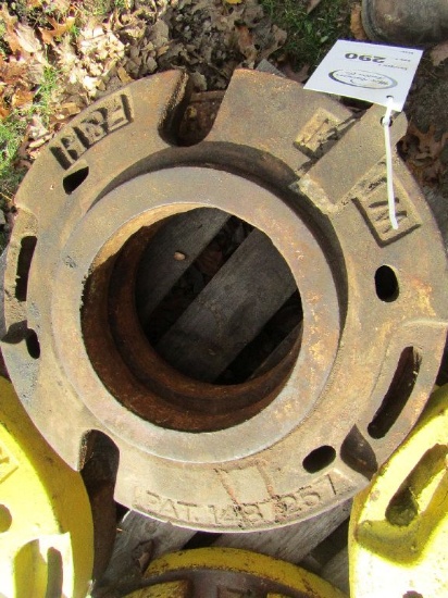 Pair of John Deere Wheel Weights, # W-161