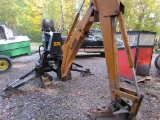 Kelley Model B70B 3 Point Backhoe, Hydraulic Stabilizers, 18 Inch Hoe, Appr