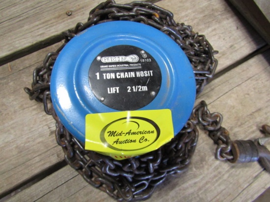 1 Ton Grip chain Hoist