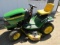 284-563, John Deere LA 130 21 H.P. Hydro Lawn Tractor with 48 Inch Deck, Shows 548 Hours, Sales Tax