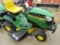 257-466. John Deere Model D130 Hydrostatic Lawn Tractor, 22 H.P. 38 Inch Deck, Shows 90 Hours, Sales
