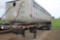 272-503. 1988 Fruehauf 30 FT. End Dump Trailer, Poly Liner, Newer Roll Tarp, Spring Ride, Your Bid P