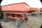 264-484. Ficklin Gravity Box on MN 7 Ton Four Wheel Wagon