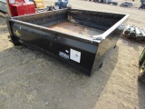 293-622. 5 FT. X 66 Inch Hydraulic Dump Box with Hoist, Sales Tax Applies
