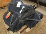 236-401. Group of Used Barn Curtain, Tax or Sign ST3