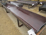 226-426. Unused 20 FT. Rubber Belt Feed Bunk, Tax or Sign ST3 Form