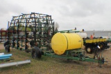 208. Summers 36 FT. Danish Tooth Multi-Weeder with 500 Gallon Poly Tank, One Owner