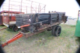 2250 Bushel PTO Manure Spreader With Upper Beater on Shop Built Truck Frame