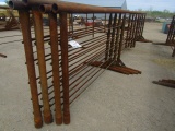 288-597. (5 ) 24 FT.  Steel Free Standing Corral Panels, Your Bid for Five, Sales Tax Applies