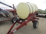 293-623. 500 Gallon Tank on Trailer with 12 Volt Pump and 4 Row Tool Bar with Nozzles