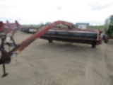 296-641. CIH Model 8370 14 FT. Hydra Swing Mower Conditioner, Several Welds, Poor Condition