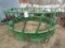 114. Round Bale Feeder with Hay Saver