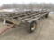 170. MN 7 Ton Four Wheel Wagon with Ext. Pole with older Wooden Rack