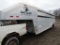 179. 2000 Four Star 7 FT. X 24 FT. Tandem Axle Aluminum Stock Trailer, Poly Vent Inserts, 7 FT. Inte