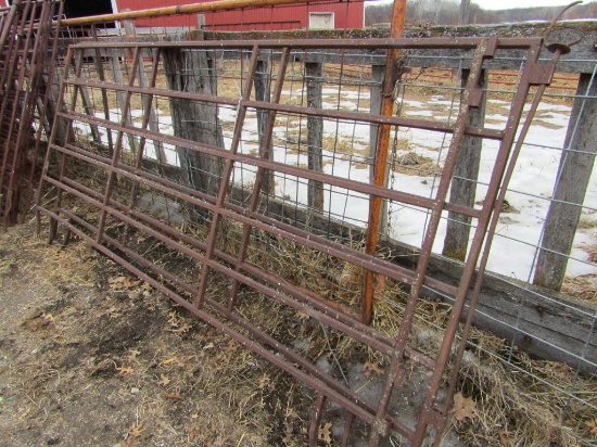 106. (2 ) Square Tubular 10 FT. Interlocking Corral Panels ( Your Bid X 2 )