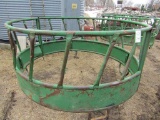 113. Round Bale Feeder with Hay Saver