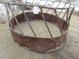 119. Round Bale Feeder with Hay Saver, Poorer Cond.