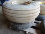 87. (2) 12.5L X 16 Tires on 8 Hole Rims (Your bid is for the Pair)