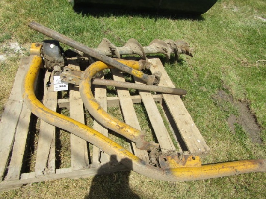 358. 3 Point Post Auger with 8 Inch Auger