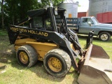 240. 1999 New Holland Model LX 885 Diesel Skid Loader, 6 FT. Utility Bucket, Aux. Hydraulic Outlets,