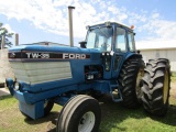 254. Ford Model TW-35 Two Wheel Drive Diesel Tractor, Cab, Dual Hydraulics, 3 Point, 1000 PTO, Hamme