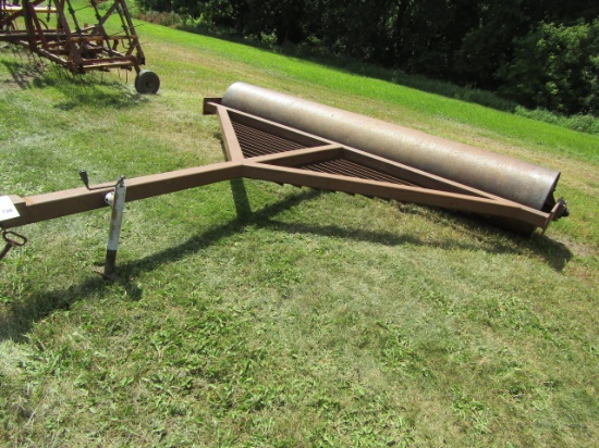 738.  Harms 12 FT. Single Section Land Roller, 24 Inch Drum, Nice cond.